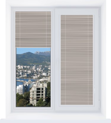 Кассетные жалюзи 4197 бежевый