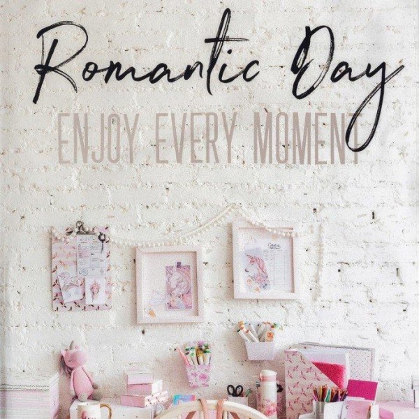 Полотенце "Этель" Romantic day 40х73 см, 100% хл, саржа 190 гр/м2