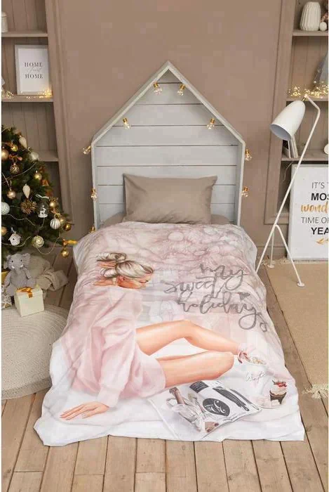 Постельное белье "Этель" 1,5 сп Sweet holidays 143х215 см, 150х214 см, 50х70 см -1 шт, 100% хл, бязь