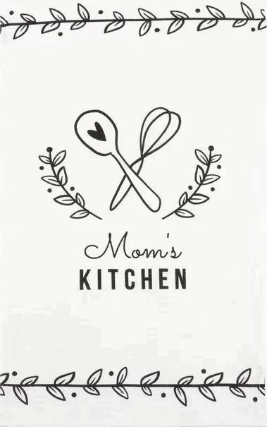 Полотенце "Доляна" Mom's kitchen 35х60 см, 100% хл, вафля 160 г/м2
