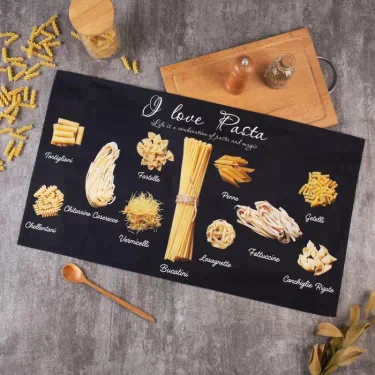 Полотенце "Этель" Pasta 40х73 см, 100% хл, саржа 190 гр/м2