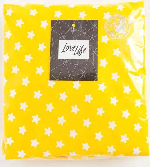 Простыня на резинке LoveLife Yelow stars 60*120+20 см, 100% хлопок, сатин