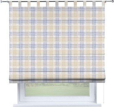 Римская штора «Кортин» на петлях «Клетки кантри»