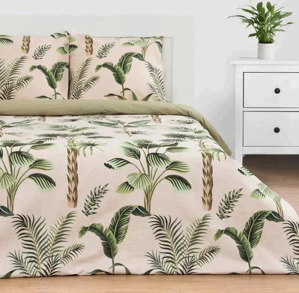 Постельное белье Этель Дуэт Tropics 143*215 см - 2 шт, 240*220 см, 70*70 см- 2 шт