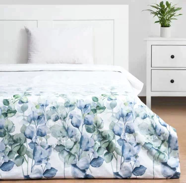 Пододеяльник "Этель" Eucalyptus, размер 143х215 см, поплин