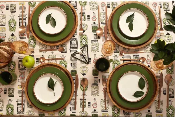 Скатерть "Этель" Kitchenware 149х110см, 100% хл, саржа 190 г/м2