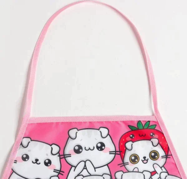 Фартук детский Этель "Happy cats", 49 х 39 см