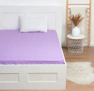 Простыня на резинке Этель 140х200х25 см, Purple style
