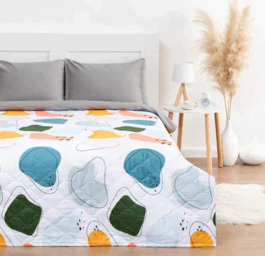 Покрывало LoveLife евро Colored spots 200*210±5 см, новосатин,80 г/м2