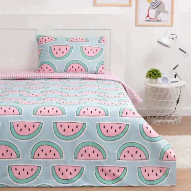 Постельное белье 1.5 сп "LoveLife" Арбузики, 143х215 см,150х214 см,50х70 см-1 шт. сатин