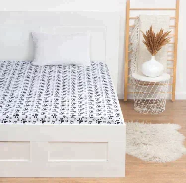 Простыня LoveLife Cat 200х220 см, 100% хлопок, поплин, 125 г/м²