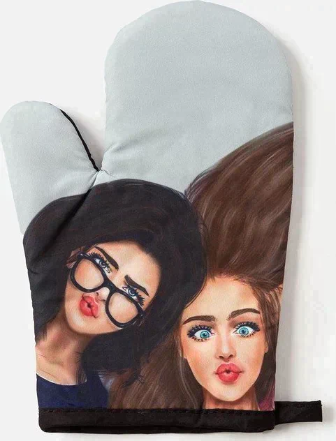 Варежка Этель Love Life "Селфи" 26*16 см, 100% п/э