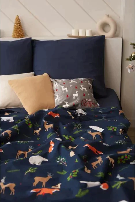 Постельное белье "Этель" 2 сп Winter animals 175*215 см, 200*220 см, 70*70 см - 2 шт