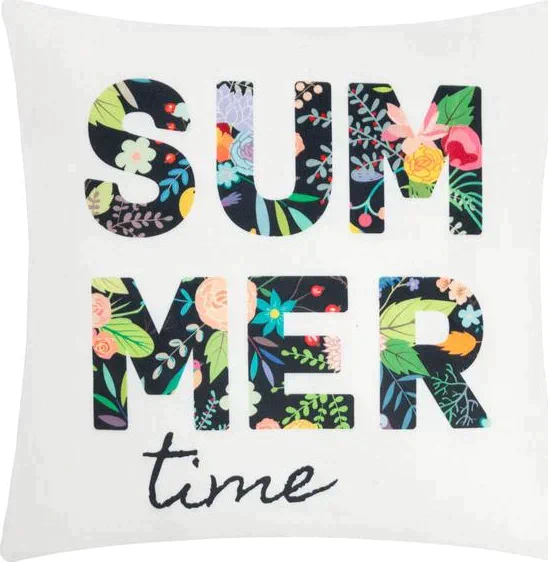 Подушка-плед Этель "Summer", подушка 40*40±3 см, плед 100*150 см 100%п/э, 280 г/м2