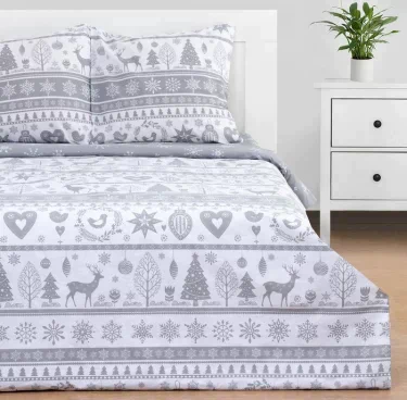 Постельное белье "Этель" Дуэт Скандинавский 143*215 см - 2 шт, 220*240 см, 70*70 см - 2 шт