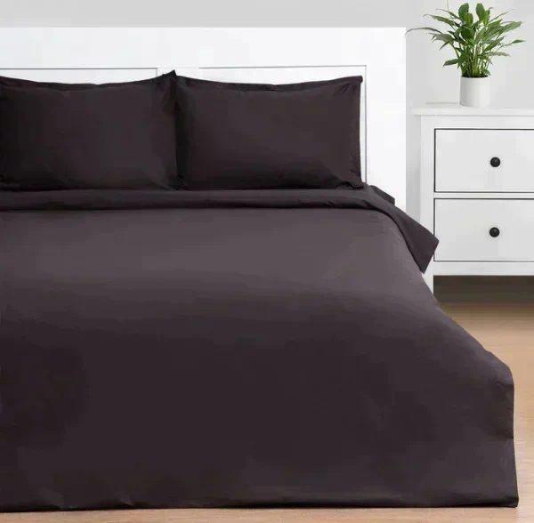 Постельное белье евро "Cool Gray" 200*215, 220*240, 50х70 2 шт