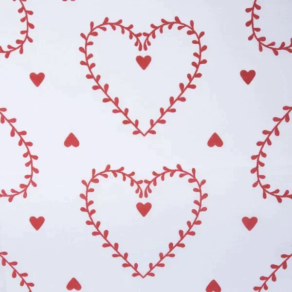 Постельное бельё "Этель" дуэт Heart 143*215 см - 2 шт, 220*240 см, 70*70 см -2 шт, 100% хл