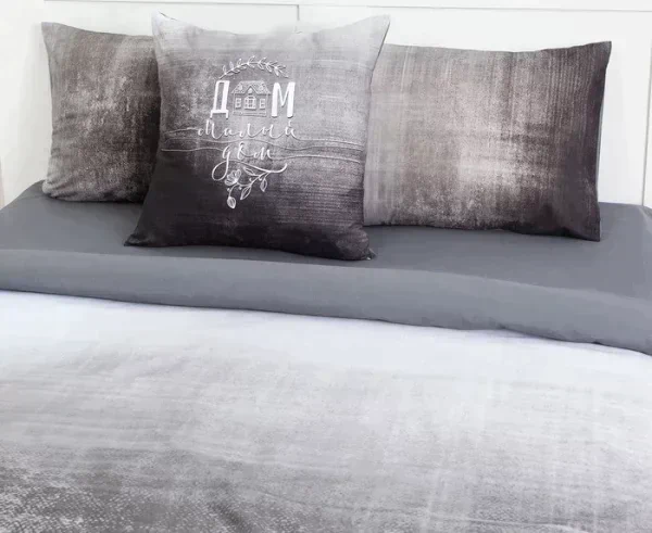 Постельное белье Этель Евро Black grade 200*217 см, 240*220 см, 50*70 см - 2 шт
