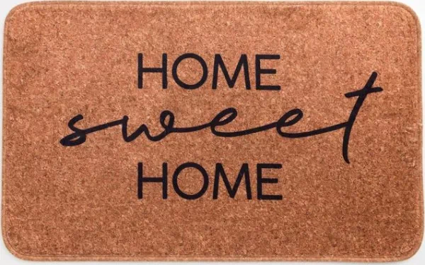 Коврик для ванной Этель "Home", 80х50 см, велюр