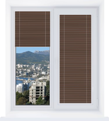 Жалюзи 117 коричневый