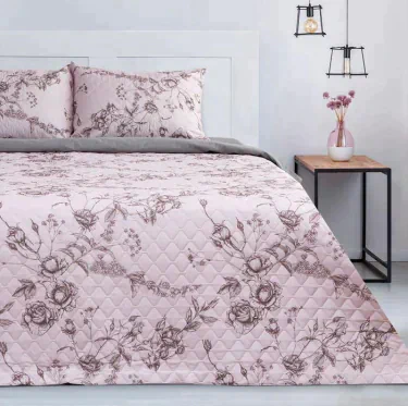 Комплект "Этель" Beige rose, покрывало 230х210  ±5 см и наволочки 50х70 - 2 шт, микрофибра