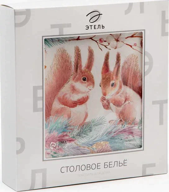 Скатерть Этель "Pink magic" 150х185см +/-3см с ГМВО, хл100%