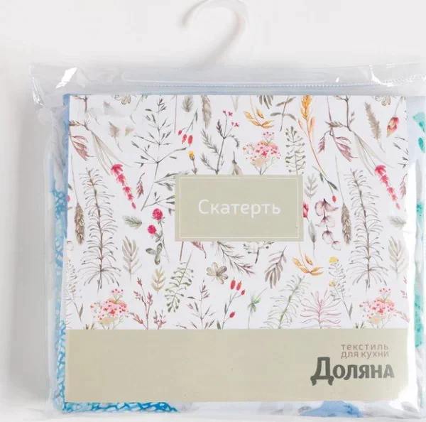 Скатерть «Доляна» Море 140×180 см, 100% п/э