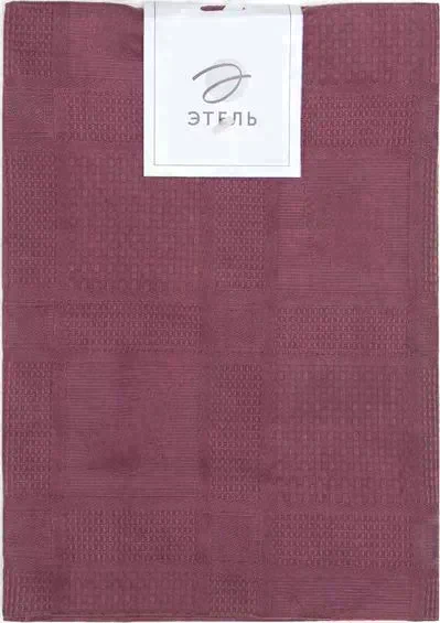 Полотенце "Этель" Natural series 40х60 см, цв.сиреневый, 100% хл