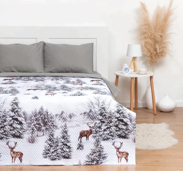 Покрывало Этель 2 сп Snow forest, 180х210 см