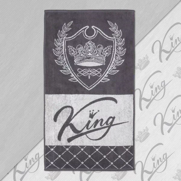 Полотенце махровое Этель "King" 50х90см, 100% хлопок, 420гр/м2