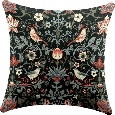 Подушка квадратная Cortin «Зачарованные птицы»