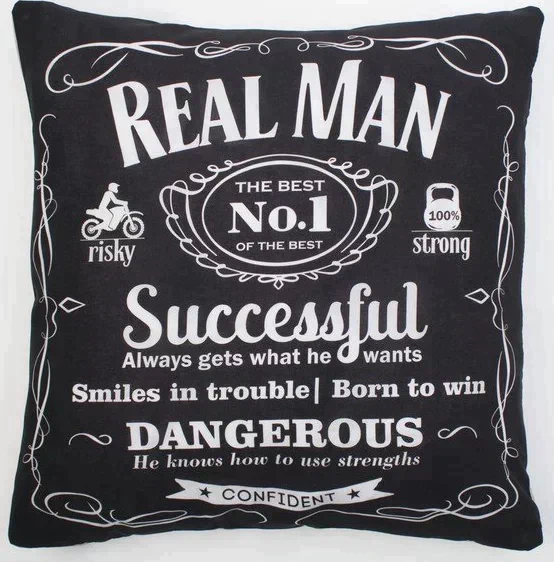 Постельное бельё "Этель" евро Real Man 200х217 см, 240*220 см, 50х70+3 см - 2 шт
