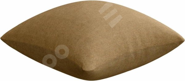 Подушка декоративная Cortin, лён димаут коричневый, 40х40 см