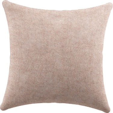 Подушка квадратная «Кортин» канвас пудровый