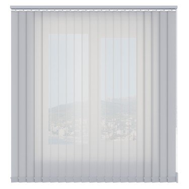 Вертикальные жалюзи Лайн 01 белый