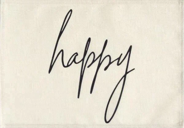 Салфетка на стол Доляна Happy, 30х45 см, полиэстер 100%