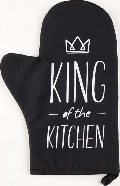 Кухонный набор King of the kitchen,варежка-прихватка 20х28см, молоток деревянный