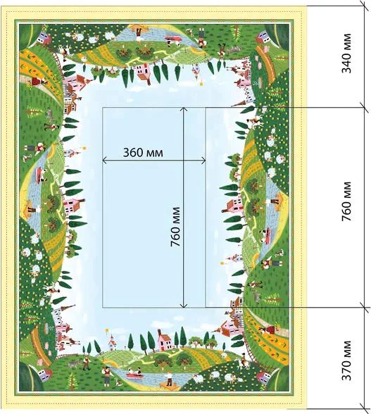 Скатерть "Этель" Тоскана 220х145+/-3см, 100 % хл, саржа 190 гр/м2