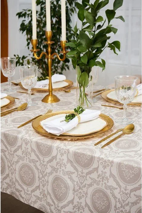 Скатерть "Этель" Classicism  146х180см, 100% хл, саржа 190 г/м2
