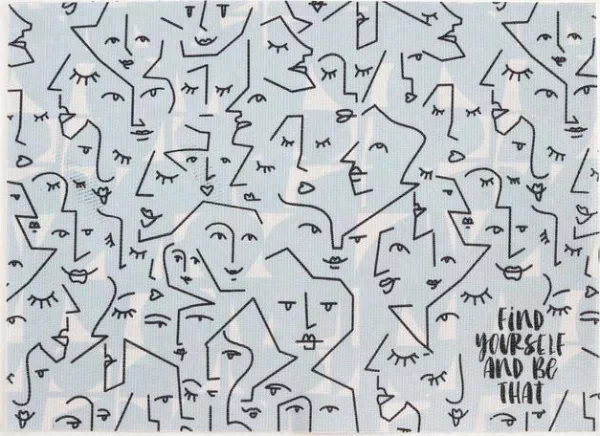 Салфетка на стол "Find yourself"