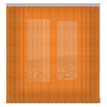 Вертикальные жалюзи 95 оранжевый