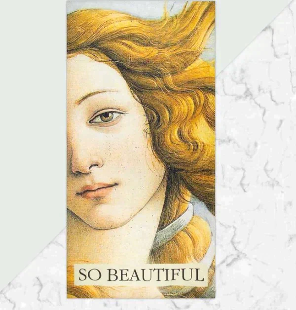 Полотенце "So beautiful" 70х146 см, 100% хлопок  160гр/м2