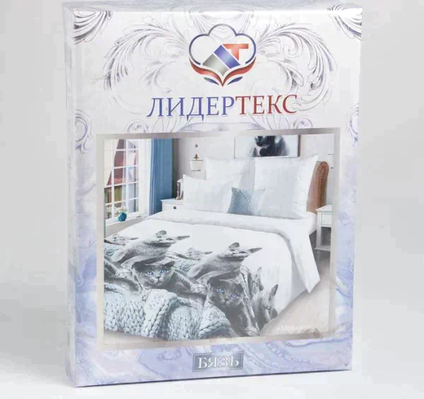 Постельное бельё Евро ЛидерТекс «Маркиз» 200х220, 220х240, 70х70 2шт