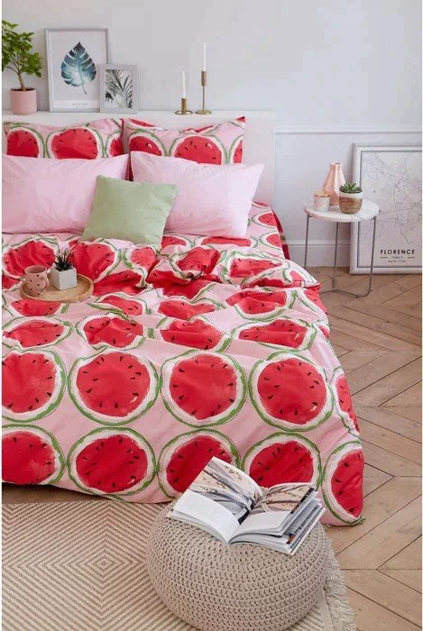 Постельное бельё «Этель» 2 сп Juicy summer 175*215 см, 200*220 см, 70*70 см - 2 шт