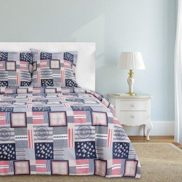 Постельное бельё Этель евро «Капитан» 200х217 см, 240*220 см, 70х70 см -2 шт