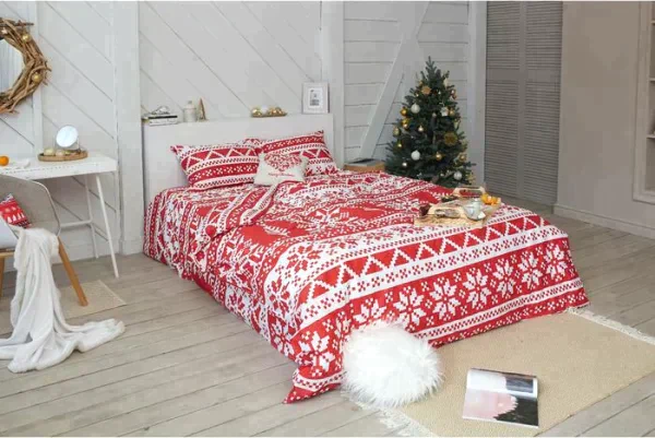 Постельное белье LoveLife 2сп Christmas ornament 175*215см,200*225см,50*70см-2шт