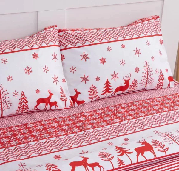 Постельное белье LoveLife 2сп Reindeer 175*215см,200*225см,50*70см-2шт