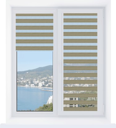 Рулонная штора День-ночь Уни 2 City 13