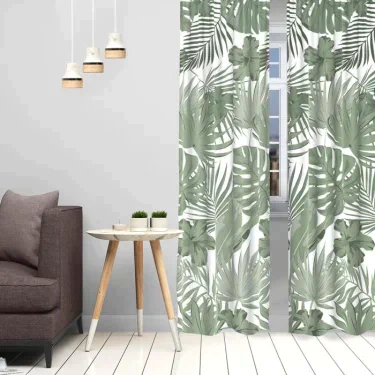 Комплект штор "Этель" Tropics, 145*260 см-2 шт, 100% п/э