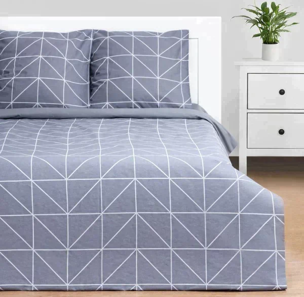 Постельное бельё Этель 2 сп Night haze 175х215 см, 200х220 см, 70х70 см - 2 шт